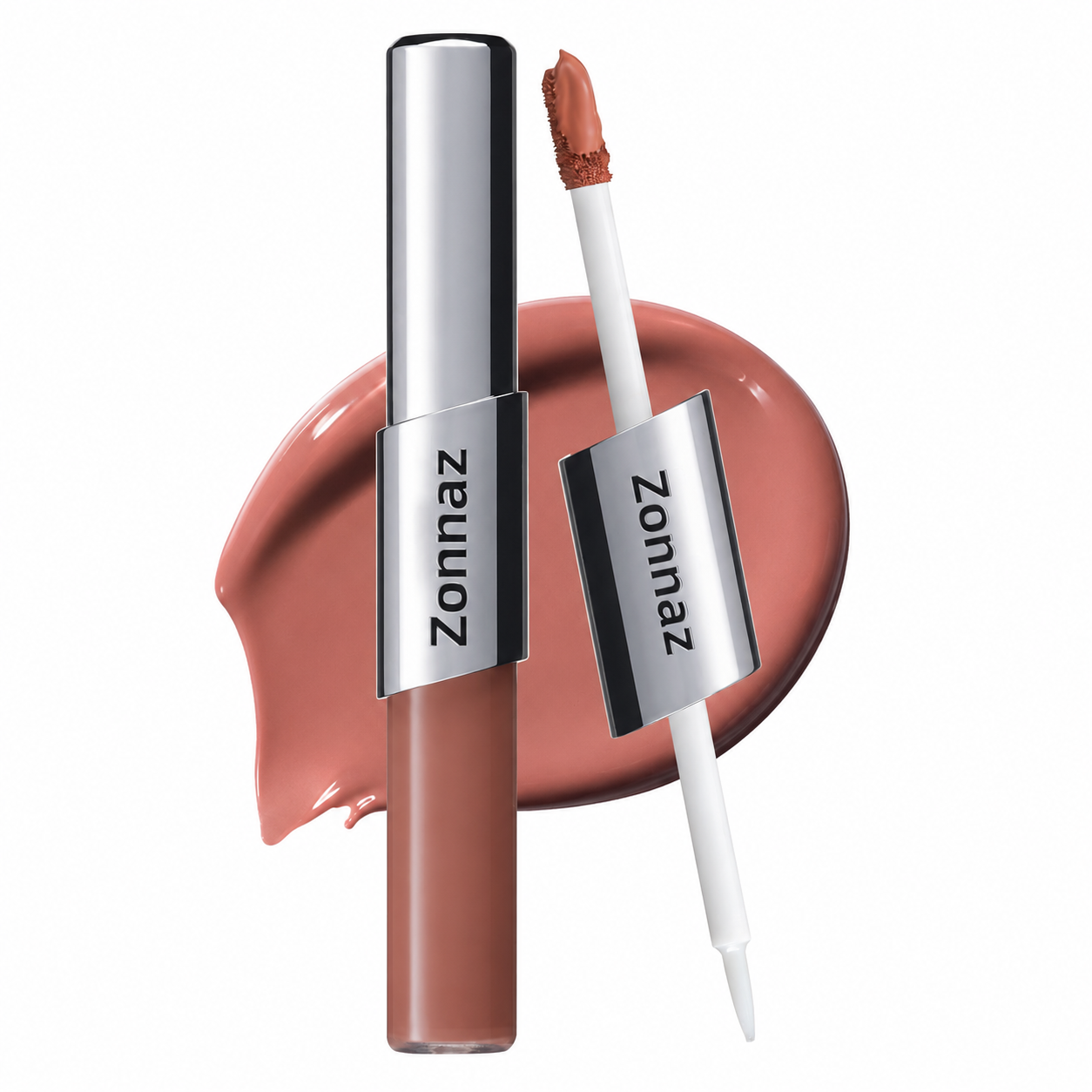 Perfect Twin Lip — Dual-Ended Liquid Lipstick with Velvet Matte Color and Glossy Shine
