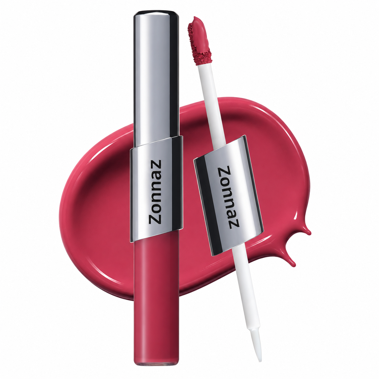 Perfect Twin Lip — Dual-Ended Liquid Lipstick with Velvet Matte Color and Glossy Shine