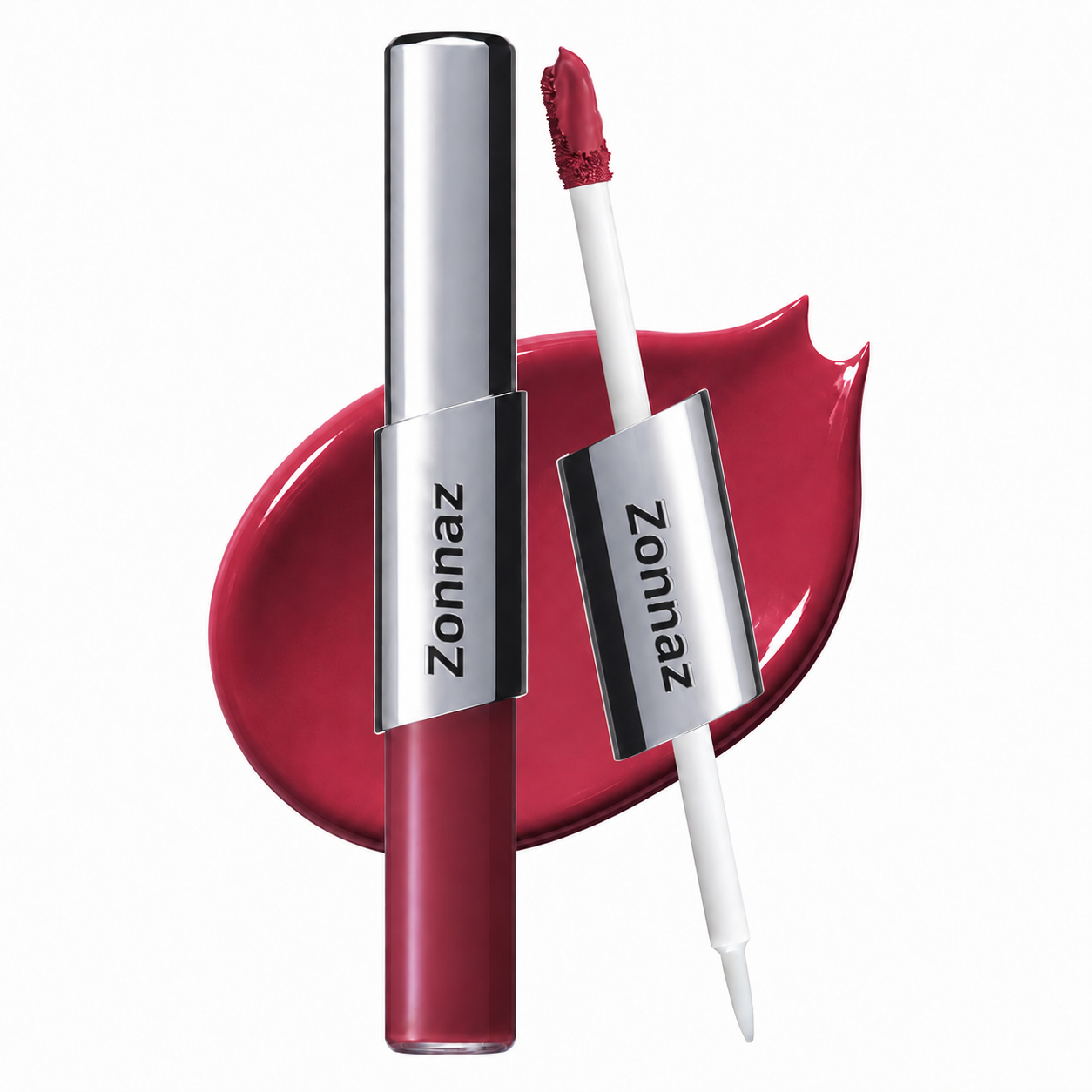 Perfect Twin Lip — Dual-Ended Liquid Lipstick with Velvet Matte Color and Glossy Shine