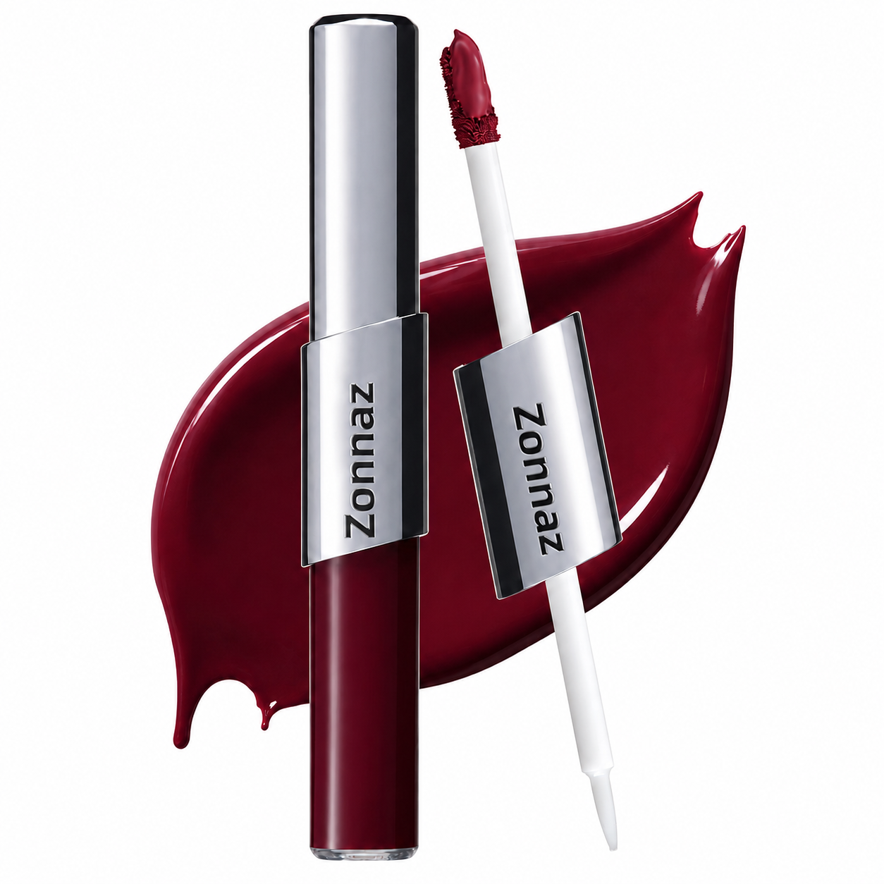 Perfect Twin Lip — Dual-Ended Liquid Lipstick with Velvet Matte Color and Glossy Shine